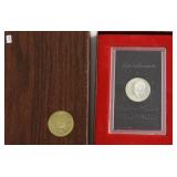 1972 S SILVER PROOF GSA IKE DOLLAR