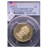 2010 S PCGS PF69DC PRESIDENT DOLLAR