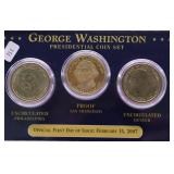 GEORGE WASHINGTON PRESIDENT DOLLAR SET