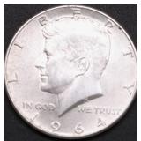 1964 CHOICE BU KENNEDY HALF DOLLAR
