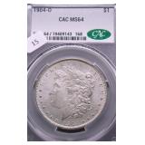 1904 O CAC MS64 MORGAN DOLLAR