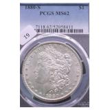 1880 S PCGS MS62 MORGAN DOLLAR