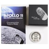 APOLLO 1 MEDAL W BOX PAPERS