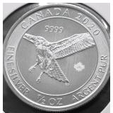 1/2 OZ .9999 SILVER ROUND