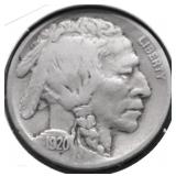 1920 BUFFALO NICKEL VG