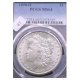 1898 O PCGS MS64 MORGAN DOLLAR