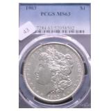 1903 PCGS MS63 MORGAN DOLLAR