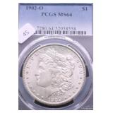 1902 O PCGS MS64 MORGAN DOLLAR