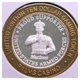 .999 SILVER CASINO CHIP