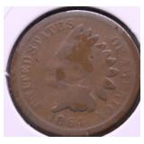 1864 INDIAN HEAD CENT G