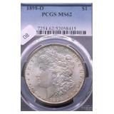 1898 O PCGS MS62 MORGAN DOLLAR