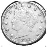 1883 V NC V NICKEL XF