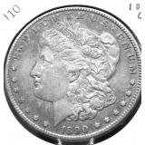 1890 CC MORGAN DOLLAR XF