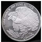 1 OZ .999 SILVER ROUND