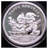 1 OZ .999 SILVER ROUND