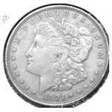 1921 MORGAN DOLLAR XF