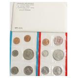 1971 MINT SET P D  MINTS
