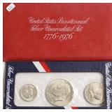 SILVER BICENTENNIAL MINT SET