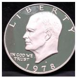 1978 S PROOF IKE DOLLAR