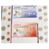 2001 MINT SET P D MINTS