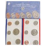 1991 MINT SET P D  MINTS