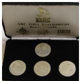 RENO NEVADA DOLLAR COINS IN BOX