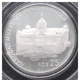 1968 CHECH REPUBLIC SILVER 25 K PROOF