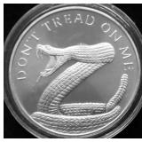 1 OZ .999 SILVER ROUND