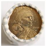 BANK ROLL OF GEM SACAGAWEA DOLLARS GEMS