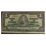 1937 CANADA DOLLAR VF