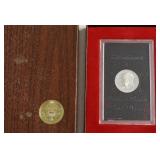 1972 S SILVER PROOF GSA IKE DOLLAR