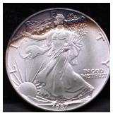 1987 SILVER EAGLE GEM