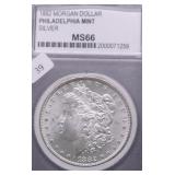 1882 PCC MS66 MORGAN DOLLAR