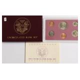 1993 UNC SET W BOX PAPERS