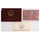 1992 UNC SET W BOX PAPERS