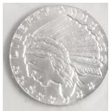 1/10 OZ .999 SILVER ROUND