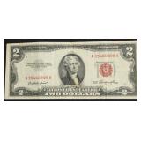 TWO DOLLAR US LEGAL TENDER XF