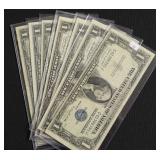 7 SILVER CERTIFICATES