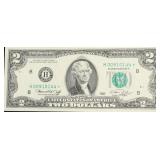 GEM BU STAR 2 $ FEDERAL RESERVE NOTE