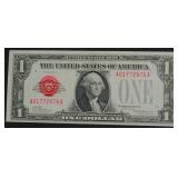 1928 CHOICE BU 1 $ US LEGAL TENDER  RARE