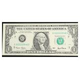 1 $ GEM BU FANCY SERIAL NUMBER