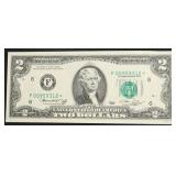 GEM BU STAR 2 $ FEDERAL RESERVE NOTE
