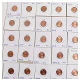 25 LINCOLN CENTS