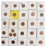 25 LINCOLN CENTS