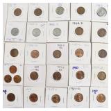 25 LINCOLN CENTS
