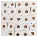 24  LINCOLN CENTS