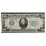 1934 CHOICE BU FEDERAL RESERVE NOTE