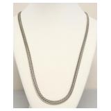 STERLING SILVER SERPENTINE NECKLACE
