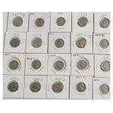 20 JEFFERSON NICKELS