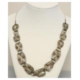 STERLING SILVER FILAGRE NECKLACE